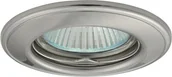 Lampy sufitowe - Kanlux Oczko halogenowe - oprawa HORN stała - satynowy Nikiel/nikiel CTC-3114-SN/N - miniaturka - grafika 1