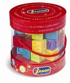 Klocki - Janod Klocki z alfabetem 1055565 - miniaturka - grafika 1