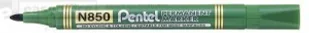 Pentel Marker ZIELONY okrągły permanentny N850 - Markery permanentne - miniaturka - grafika 2