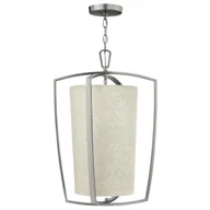 Lampy sufitowe - Elstead Lighting LAMPA wisząca HK/BLAKELY/3P BN HINKLEY metalowa OPRAWA Zwis nikiel Szary - miniaturka - grafika 1