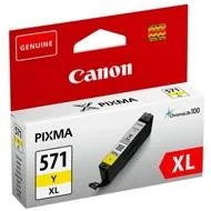 Canon Tusz CLI 571Y XL do Pixma MG 5750/6850/7750 | 11ml | yellow 0334C001 - Tusze oryginalne - miniaturka - grafika 2