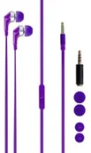 Słuchawki - Xqisit 14503 fioletowe - miniaturka - grafika 1