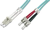 Kable miedziane - Assmann Patchcord światłowodowy LC/ST MM 2m OM3 DK-2531-02/3 - miniaturka - grafika 1