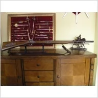 Repliki - broń - WŁOCHY NIESPOTYKANA STRZELBA Z PASEM Z ZAMKIEM KAPISZONOWYM - miniaturka - grafika 1