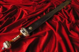 Płatnerze hiszpańscy Gladius IMPERATORSKI JULIUSZA CEZARA - Repliki - broń Płatnerze hiszpańscy Gladius IMPERATORSKI JULIUSZA CEZARA - Repliki - broń - miniaturka - grafika 1