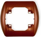Klawisze i ramki - Karlik Ramka pojedyncza 9RH-1 brązowy metalik - miniaturka - grafika 1
