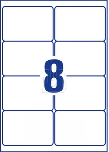 Avery Zweckform Etykiety wysyłkowe Zweckform 99,1 x 67,7mm 25 ark./op. J8165-25 - Etykiety samoprzylepne i bloki etykiet - miniaturka - grafika 3