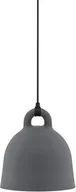 Lampy pozostałe - Normann Copenhagen Lampa Bell Szary Duża 502115 - miniaturka - grafika 1