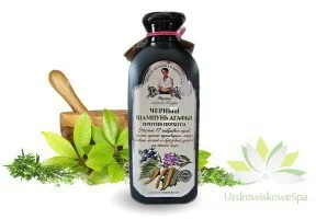 Pierwoje Reszenie Szampon ziołowy - czarny przeciwłupieżowy 350 ml - Szampony do włosów - miniaturka - grafika 7