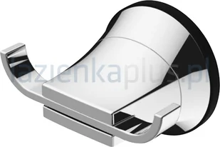 Deante Haczyk podwójny ścienny z przyssawką chrom ANH 002K - Wieszaki łazienkowe - miniaturka - grafika 3