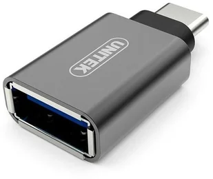 Unitek Adapter USB USB TypC do USB Y-A025CGY - Adaptery i przejściówki - miniaturka - grafika 3