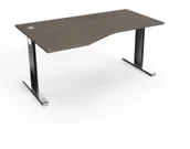 Biurka - WUTEH S.A. Biurko biurowe Smile SL-5 100x160 ) - miniaturka - grafika 1