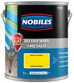 Farby do metalu - Nobiles Emalia Ftalonal żółty 5 l - miniaturka - grafika 1