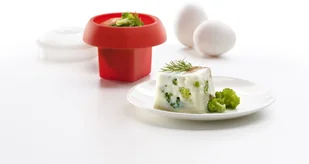 Lekue Naczynie do gotowania jajek sześcienne Ovo 3402100R10U008 - Pozostałe akcesoria kuchenne - miniaturka - grafika 3