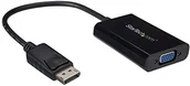 Akcesoria car audio - StarTech Startech DisplayPort na VGA Video Adapter  DP 20 Pin (ST) na konwerter VGA 15 Pin (BU)  1920 X 1200 czarny DP2VGAA - miniaturka - grafika 1
