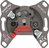 Kable - Axing BSD 963-11 gniazdo multimedialne końcowe 10 dB (Data, TV, R) BSD96311N - miniaturka - grafika 1