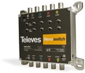 Wzmacniacze antenowe - Televes Wzmacniacz 5x5 F MATV/IF W 27/25dB Nevoswitch 714509 - miniaturka - grafika 1