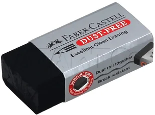 Faber-Castell Gumka do mazania Dust Free Czarna FC6590 - Gumki biurowe - miniaturka - grafika 3