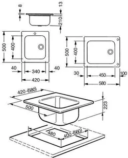 Smeg VS45-P3 - Zlewozmywaki - miniaturka - grafika 3