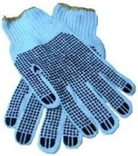 Rękawice robocze - Reis Rękawice z dzianiny nakrapiane - miniaturka - grafika 1