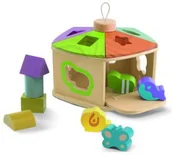 Klocki - Chicco Drewniany domek zwierz - miniaturka - grafika 1