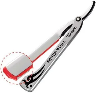 Tondeo Sifter Tribal Brzytwa fryzjerska + 10 ostrzy - Brzytwy fryzjerskie - miniaturka - grafika 3