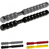 Piłkarzyki - TUNiRO ik do pi$758karzyk$759w TUNIRO$760 kostki czarne+srebrne 20060202 - miniaturka - grafika 1