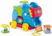 Klocki - Fisher Price Słonik z klockami 0244 - miniaturka - grafika 1