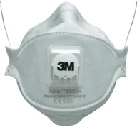 Odzież robocza - 3M Maska ochronna dróg oddechowych Aura 9332+ GT500073140 Klasa filtrów stopień ochrony FFP 3D NR 10 szt - miniaturka - grafika 1