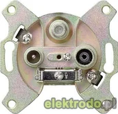 Gniazdka elektryczne - Gira Gniazdo antenowe SAT kocowe - 093700 - miniaturka - grafika 1