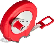 Poziomice, łaty, miary - BMI Taśma pomiarowa WEISSLACK 20 m RADIUS MM/BF 16 120 28 - miniaturka - grafika 1