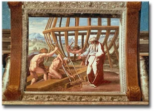 Bimago Obraz Building the Ark 51164 - Miotły, szufle, mopy - miniaturka - grafika 2