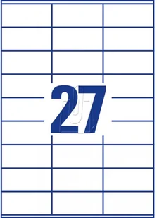 Avery Zweckform 3479 Trwałe etykiety uniwersalne A4 100 ark./op. 70 x 32 mm białe Zweckform 3479 - Etykiety do drukarek - miniaturka - grafika 4