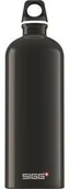 Shakery i bidony sportowe - Sigg Butelka Traveller Black 1l Czarna - miniaturka - grafika 1