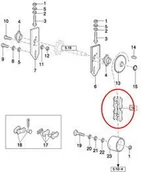 Części i akcesoria do maszyn rolniczych - CNH ŁAŃCUCH NAPĘDU PRZENOŚNIKA ZIARNOWEGO 80321797 - miniaturka - grafika 1