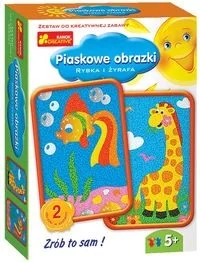 Ranok-Creative
 Piaskowe obrazki rybka i żyrafa - Zabawki kreatywne - miniaturka - grafika 2
