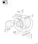 Części i akcesoria do maszyn rolniczych - CNH ALTERNATOR NEW HOLLAND 65A 500322764 - miniaturka - grafika 1