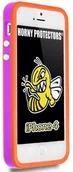 Etui i futerały do telefonów - APPLE Horny Protectors etui na iPhone 4 (nie 4S) z metalowym Button - miniaturka - grafika 1