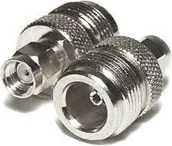 Akcesoria do monitoringu - Abcvision PRZEJŚCIE SMA-W-RP/N-G WTYK / N GNIAZDO - miniaturka - grafika 1