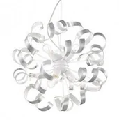 Lampy sufitowe - Ideal Lux VORTEX SP6 101613 ARGENTO LAMPA wisząca - miniaturka - grafika 1