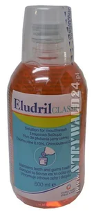 PIERRE FABRE MEDICAMENT POLSKA SP. Z O.O. Eludrilclassic Płyn Do Płukania Jamy Ustnej 500 Ml - Płyny do płukania jamy ustnej PIERRE FABRE MEDICAMENT POLSKA SP. Z O.O. Eludrilclassic Płyn Do Płukania Jamy Ustnej 500 Ml - Płyny do płukania jamy ustnej - miniaturka - grafika 1