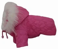 Ubranka dla psów - Grande Finale Kurtka pikowana różowa rozMiar 4 [U13] 9731 - miniaturka - grafika 1