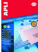 Etykiety do drukarek - Apli Etykiety transparentne AP10053 210x297mm 10. - miniaturka - grafika 1