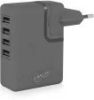 Arctic Charger PRO 4 EU Rev 2 uniwersalna ładowarka 4x USB 5V 2500mA wtyczki EU UK US PSAEQ-AC02201-BL - Zasilacze do urządzeń sieciowych - miniaturka - grafika 12