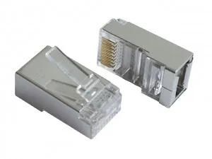 Gembird wtyk RJ45, FTP-ekranowany, kat. 5e (100szt.) 8P8C - Wtyczki i adaptery - miniaturka - grafika 8