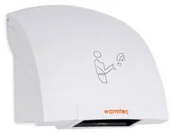 Akcesoria łazienkowe - Warmtec Elektryczna suszarka do rąk MDF 2000 Biały MDF2000W_B - miniaturka - grafika 1