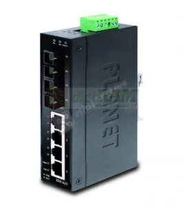 Planet ISW-621S15 Przemsyłowy Switch 4+2 100FX Port ISW-621S15 - Switche - miniaturka - grafika 2