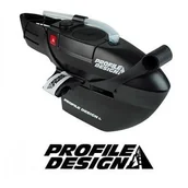 Shakery i bidony sportowe - Profile Design Bidon Aerodynamiczny FC35 System Czarny - miniaturka - grafika 1