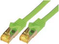 Kable miedziane - Mcab Patchcord, Cat7, S-FTP, PIMF, LSZH, 0.25m, zielony 3727 - miniaturka - grafika 1