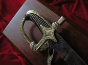 Repliki - broń - Płatnerze hiszpańscy HISTORYCZNA REPLIKA BRONI - SZABLA HUSARSKA 1750r PLUS TABL - miniaturka - grafika 1